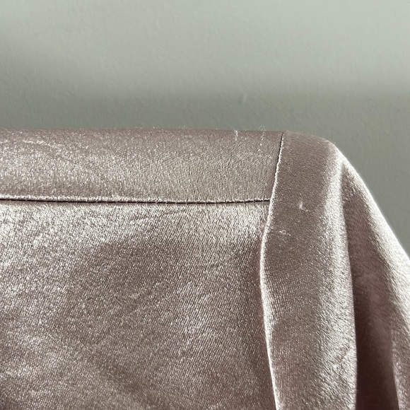 Generation Love Metallic Ruched Sleeve Fabien Blazer in Pink - Picture 11 of 15